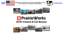 Tablet Screenshot of prairie-works.com